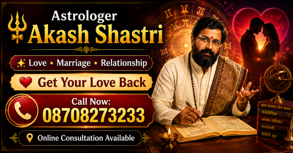 Astrologer Akash Shastri banner
